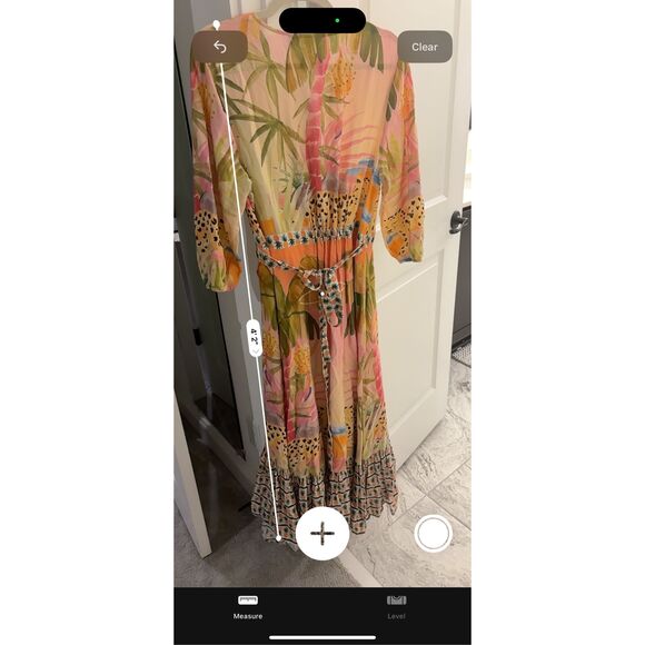 Anthropologie Farm Rio Tropical Wrap Maxi Dress LPet $268 - Picture 9 of 9